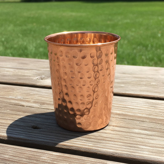 Hammered Copper Tumbler